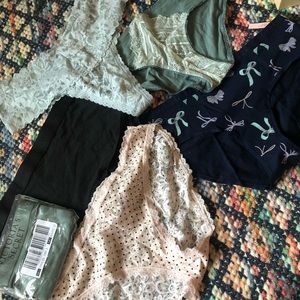 NWT Victoria's Secret Panty Bundle Sz L